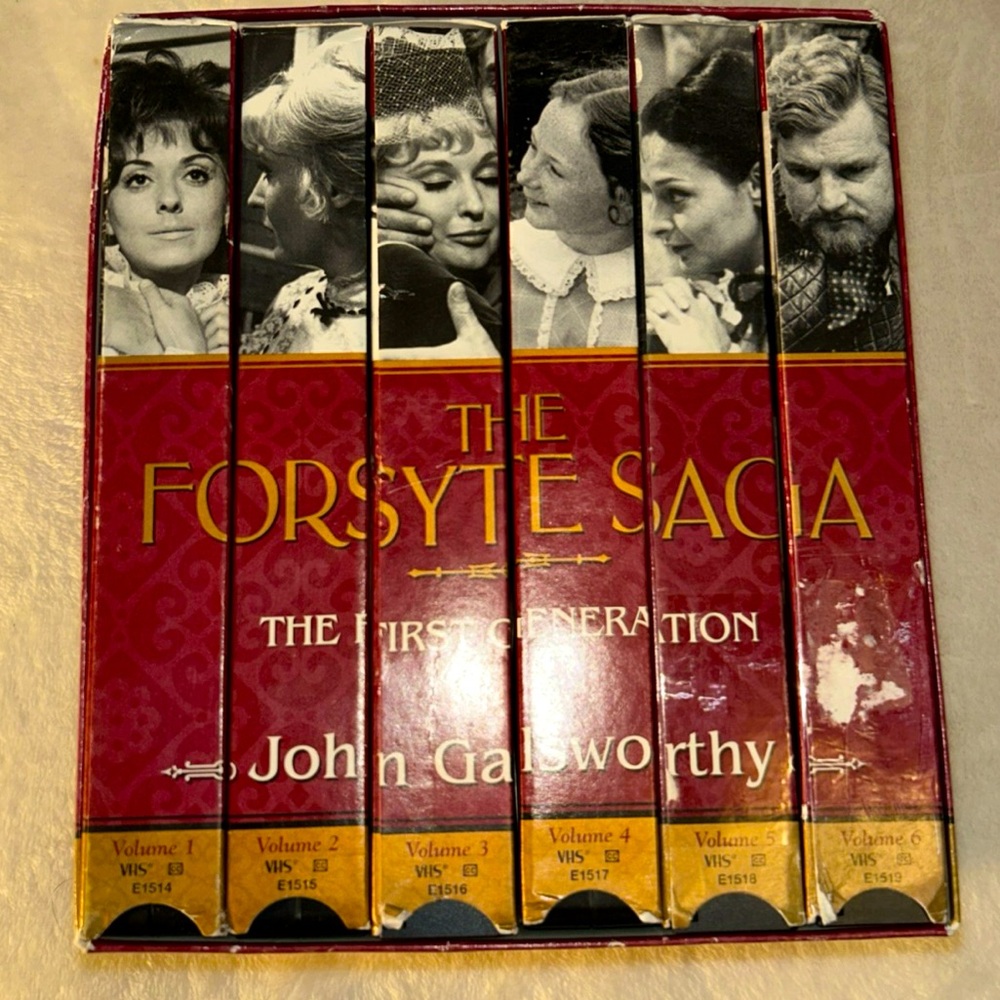 The Forsyte Saga: The First Generation  6 Tape Set VHS BBC